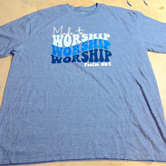eternal light Tops - Eternal light co, t-shirt, buttery soft, blue, psalm, worship, Christian